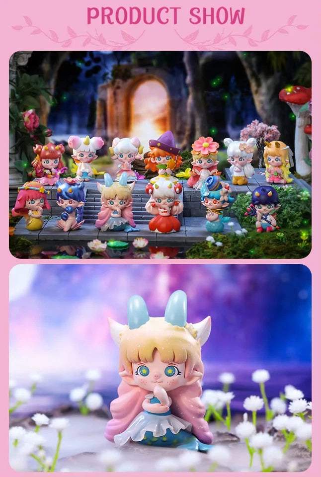 POP MART Zoe Flower Whispering Zodiac Series Single Blind Box (Random)