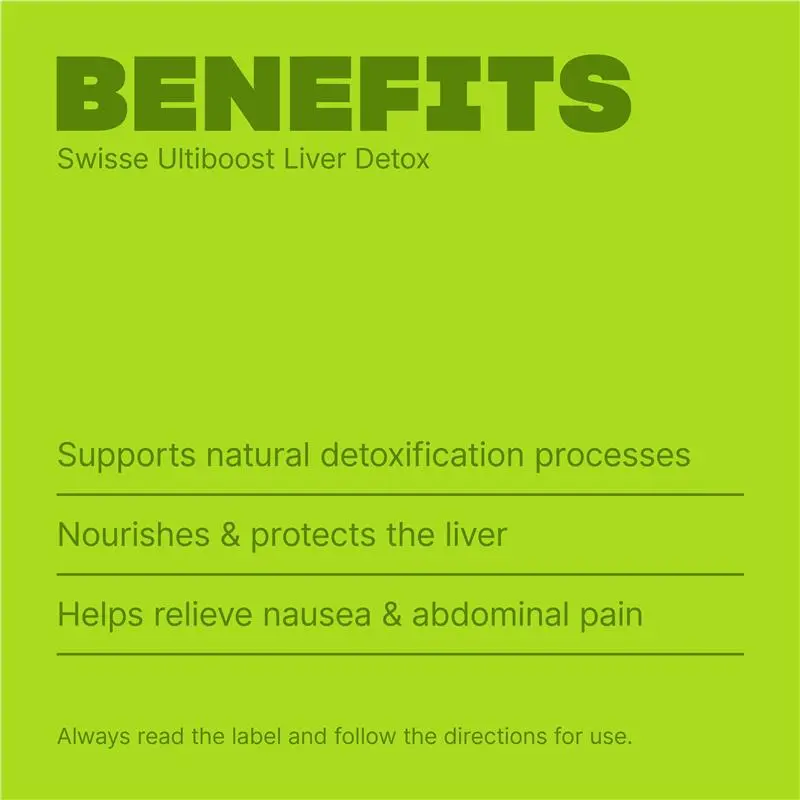 Supports healthy liver function and detoxification