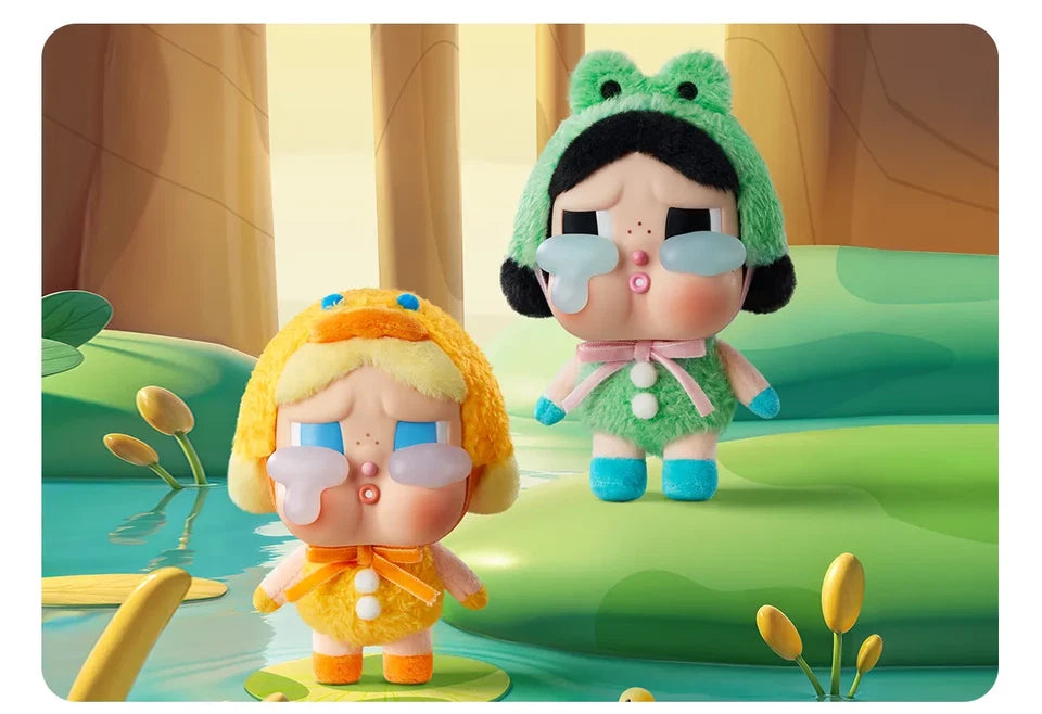 POP MART CRYBABY Crying Again Series-Vinyl Face Plush Single Blind Box (Random)