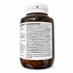 Blackmores Multivitamin for Teen Girls 60 Soft Capsules active ingredients label