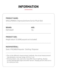 POP MART SKULLPANDA L'impressionnisme Series product information