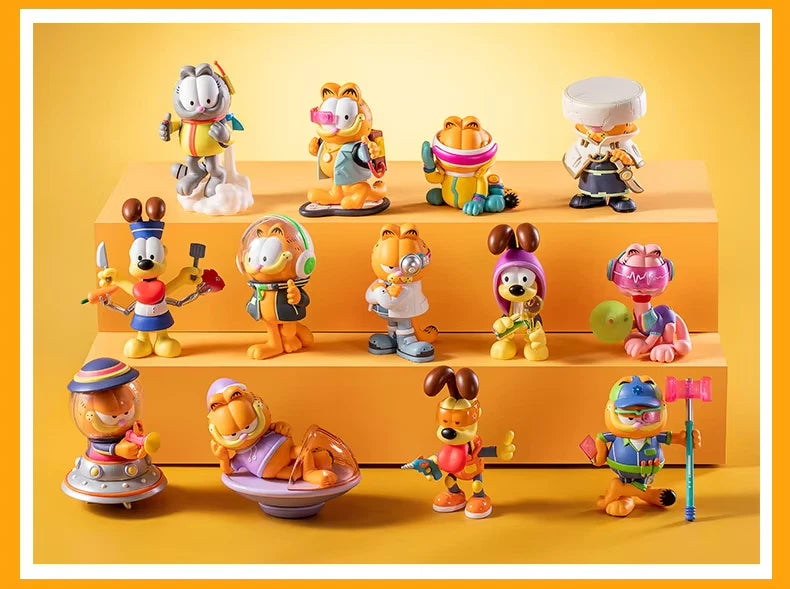 Garfield Future Fantasy Series Collectible Figure Lineup