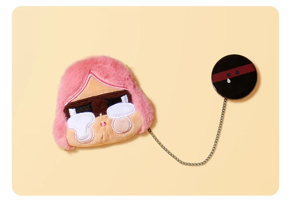 POP MART CRYBABY Crying Again Series-Plush Badge Single Blind Box (Random)