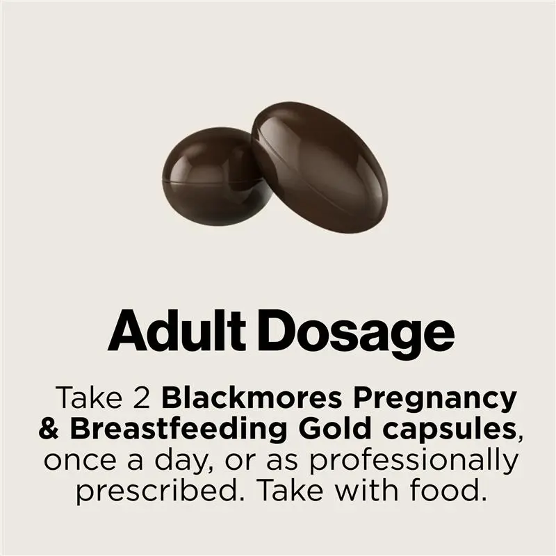 Blackmores Pregnancy and Breast-Feeding Gold 180 Capsules