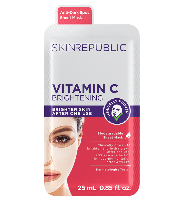 Skin Republic Brightening Vitamin C Face Mask 25ml (10 Pack)