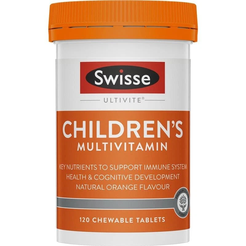 Swisse Children's Ultivite Multivitamin 120 Chewable Tablets