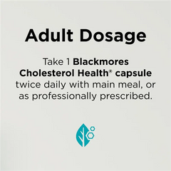 How to take Blackmores Cholesterol Health 60 Capsules