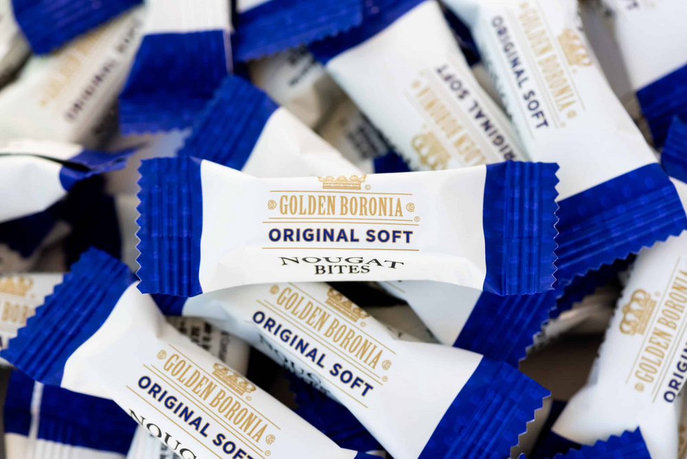 Golden Boronia Nougat Bites Original Soft individually wrapped 