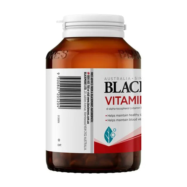 Blackmores Natural Vitamin E 1000IU 100 Capsules