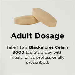 Blackmores Celery 3000 dosage instructions