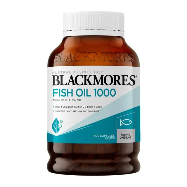 Blackmores Fish Oil 1000MG 400 Capsules