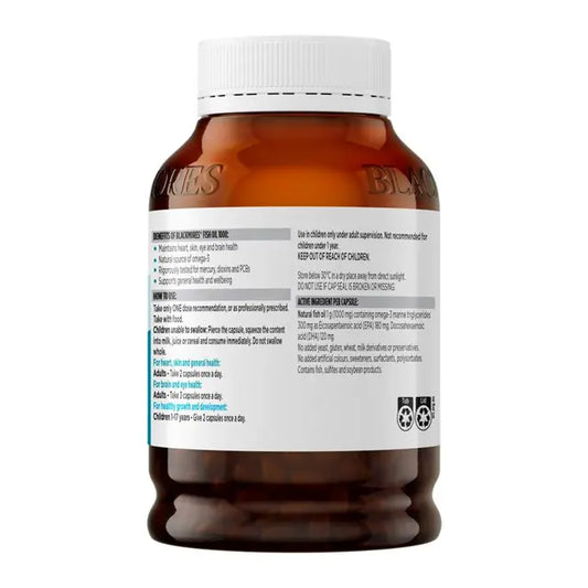 Blackmores Fish Oil 1000 Supplement Facts