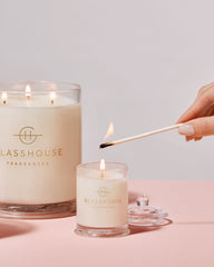 Glasshouse Fragrances Sunsets in Capri 60g Scented Candle lifestyle image