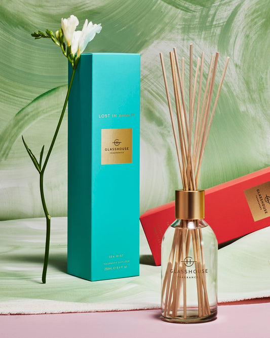 Glasshouse Fragrances Lost in Amalfi 250mL Fragrance Diffuser lifestyle image