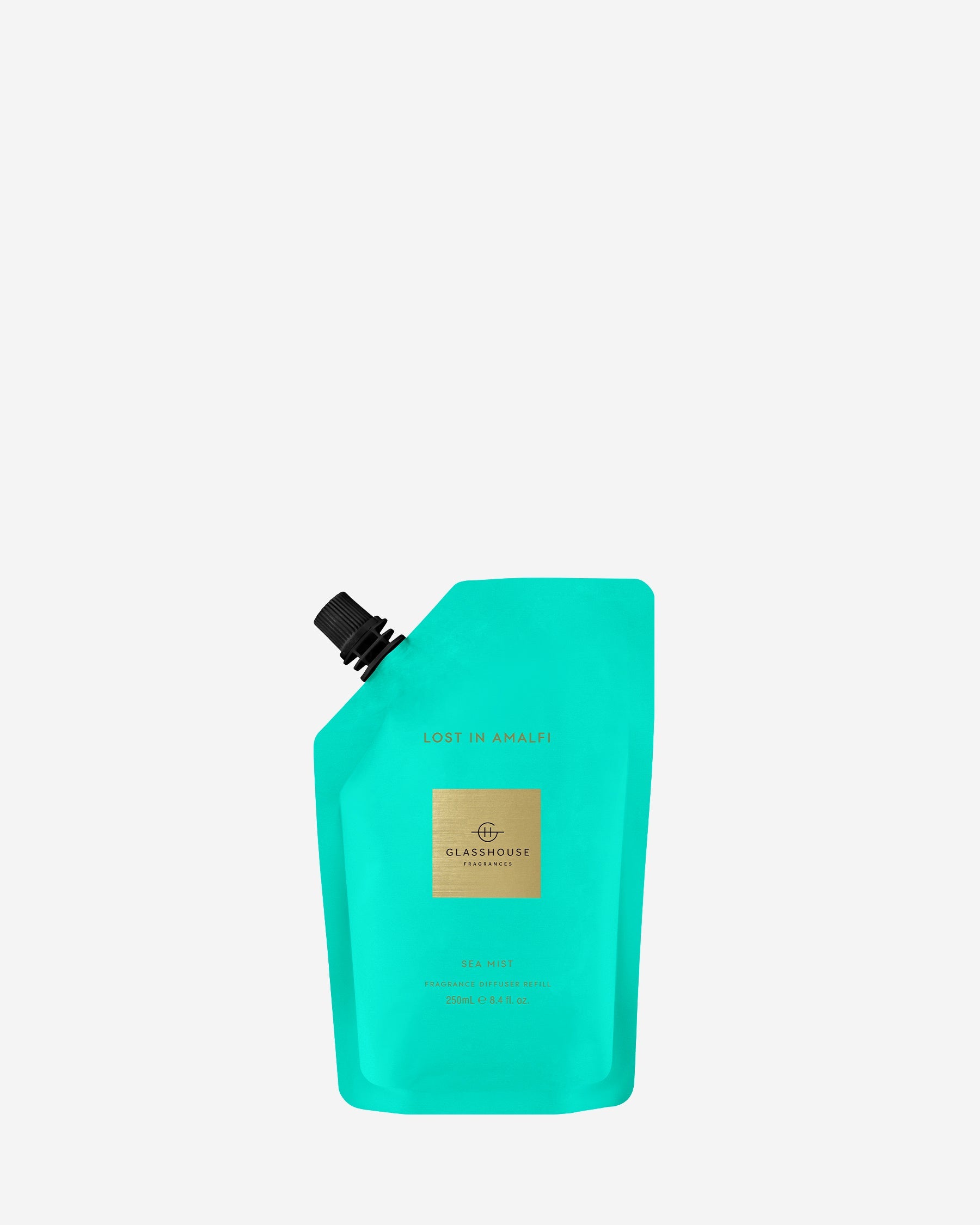 Glasshouse Fragrances Lost in Amalfi 250mL Fragrance Diffuser Refill product packaging