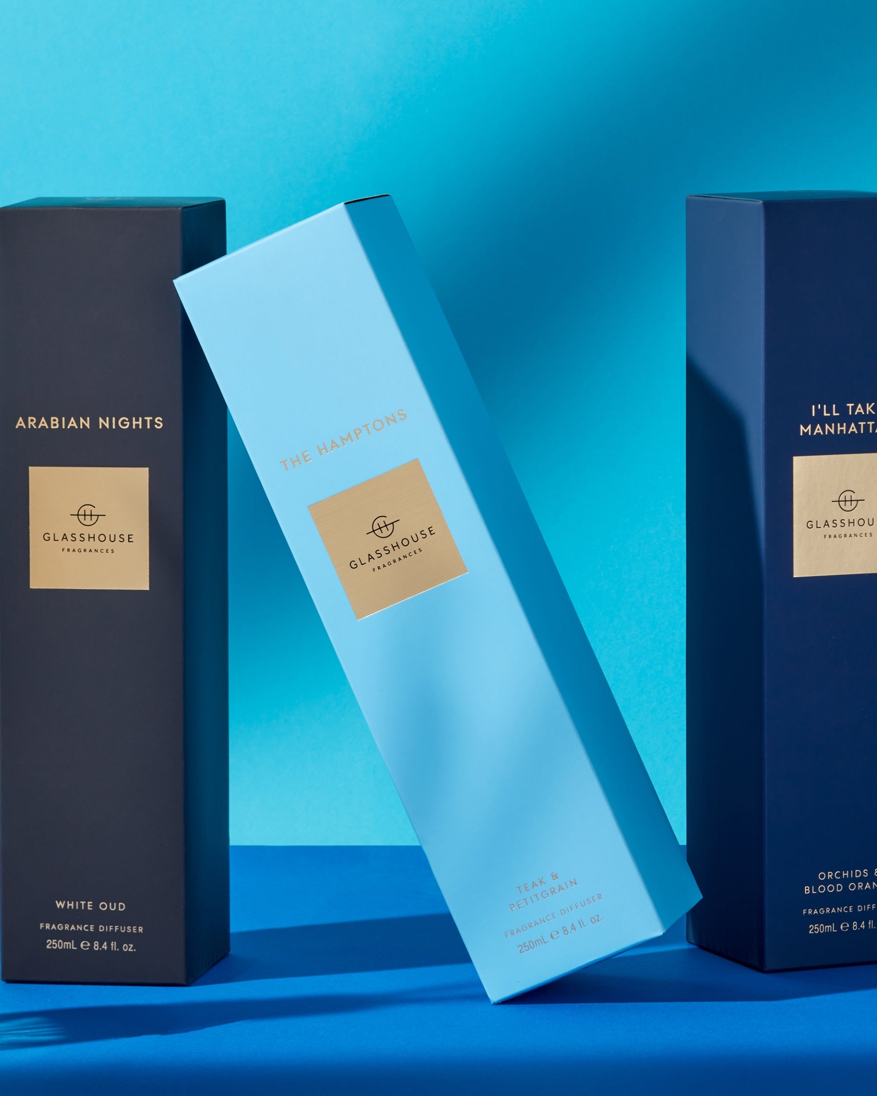 Glasshouse Fragrances The Hamptons 250mL Fragrance Diffuser lifestyle image