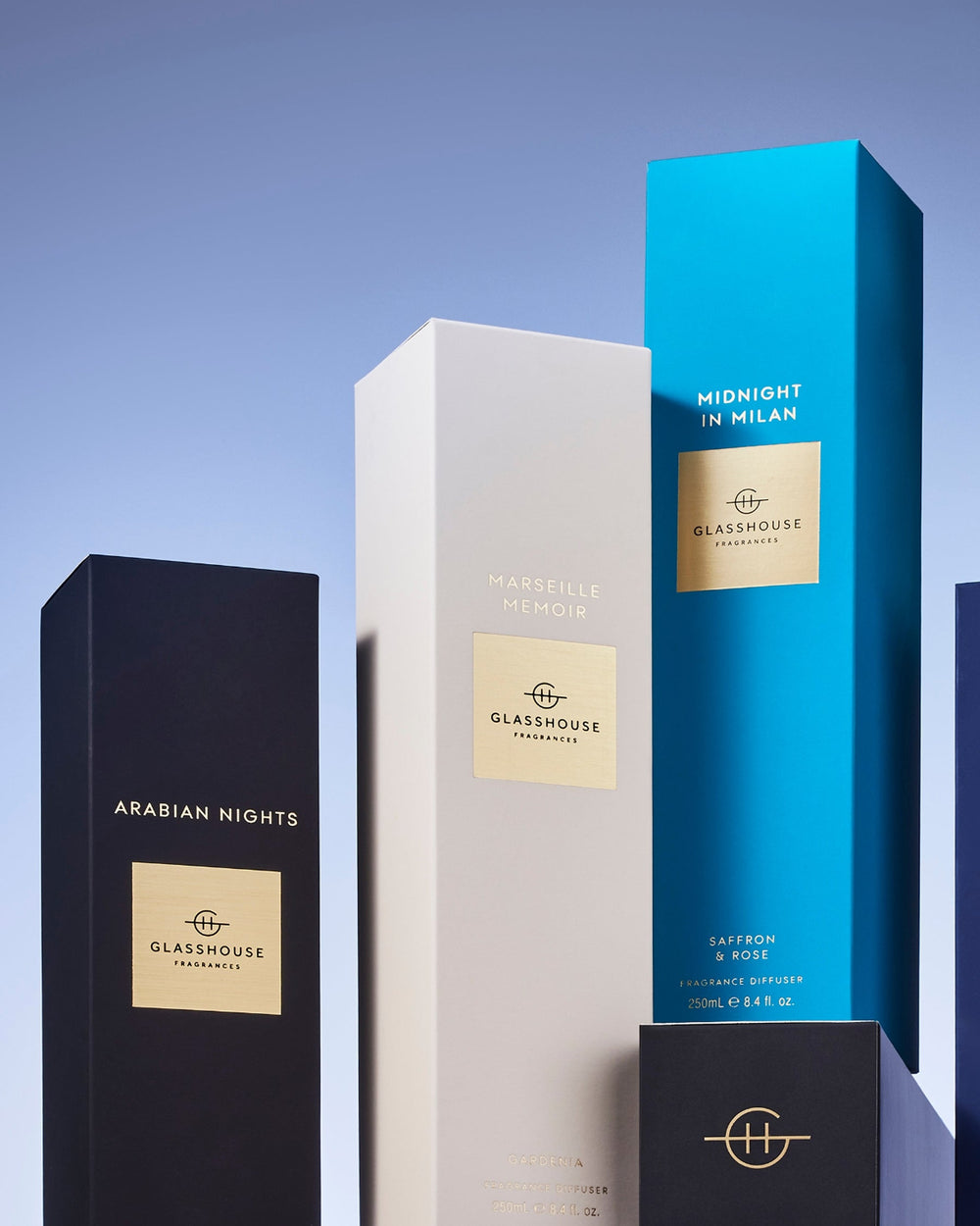 Glasshouse Fragrances Marseille Memoir 250mL Fragrance Diffuser lifestyle image
