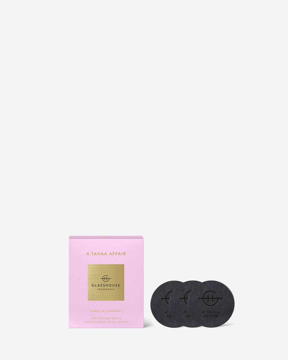 Glasshouse Fragrances A Tahaa Affair Car Diffuser Refill 3 Pack product image