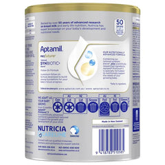Aptamil Profutura Synbiotic+ Stage 2 Follow-On Formula 800g back packaging