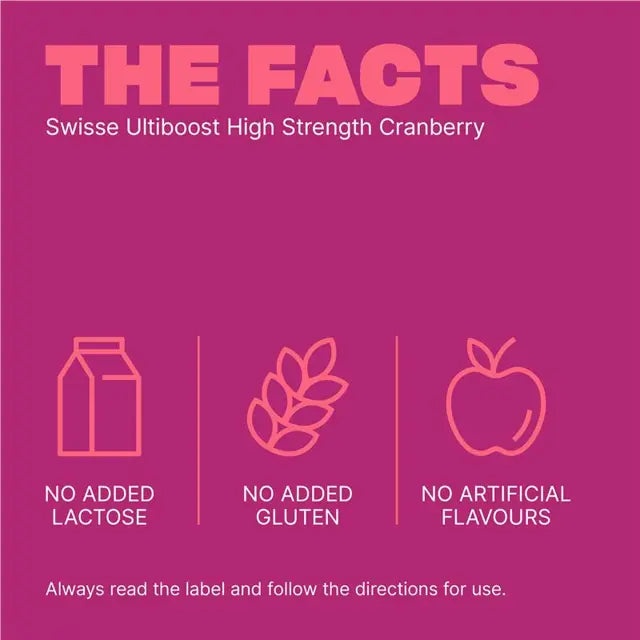 Swisse High Strength Cranberry 25,000mg 90 Capsules