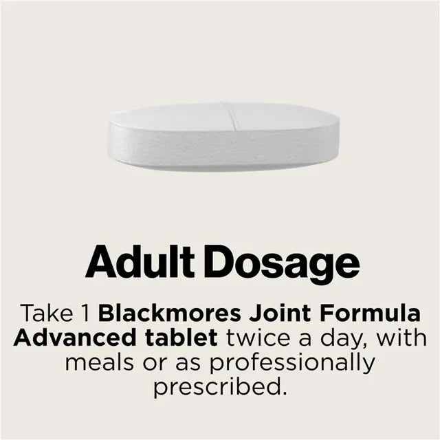 Blackmores Joint Formula Advanced dosage directions