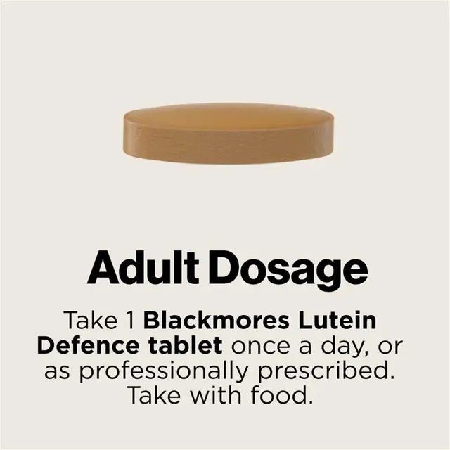 Blackmores Lutein Defence Dosage Instructions