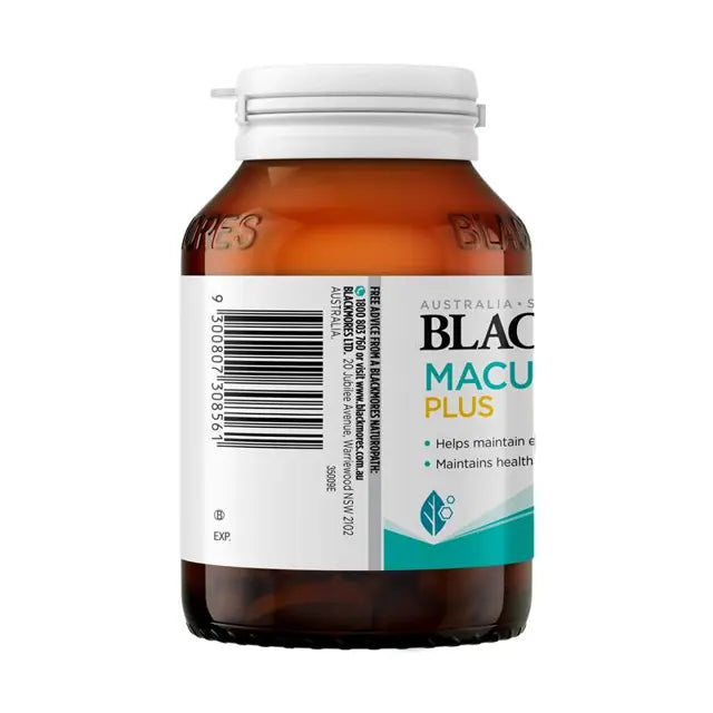 Blackmores Macu-Vision Plus 120 Tablets Product Label