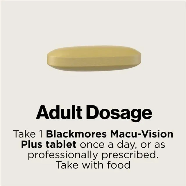 How to Take Blackmores Macu-Vision Plus 120 Tablets