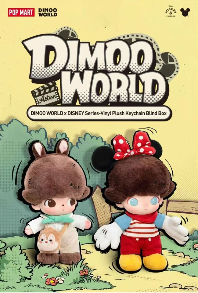 POP MART DIMOO WORLD × DISNEY Series collection