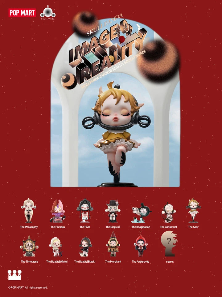 POP MART SKULLPANDA Image of Reality Series Single Blind Box (Random)